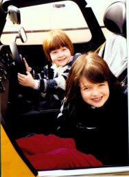 Caroline and Laura take WILLFLY for a spin