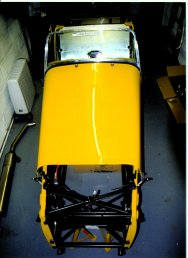 Chassis front top view