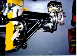Front susp top view